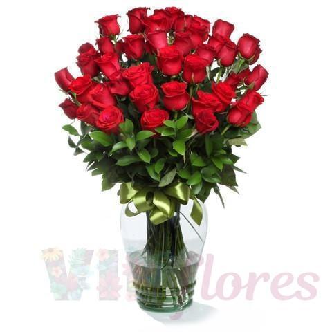 50 Rosas Arreglo Sentimientos