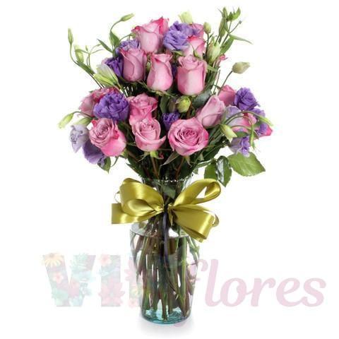 Arreglo Floral Mix Lavanda
