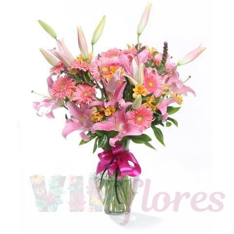 Arreglo de Flores Rosas