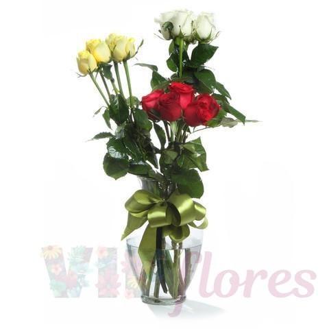 15 Rosas - Arreglo Solo Rosas